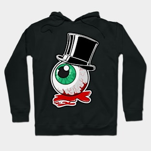 Eyeball Top-hat Funny Hoodie